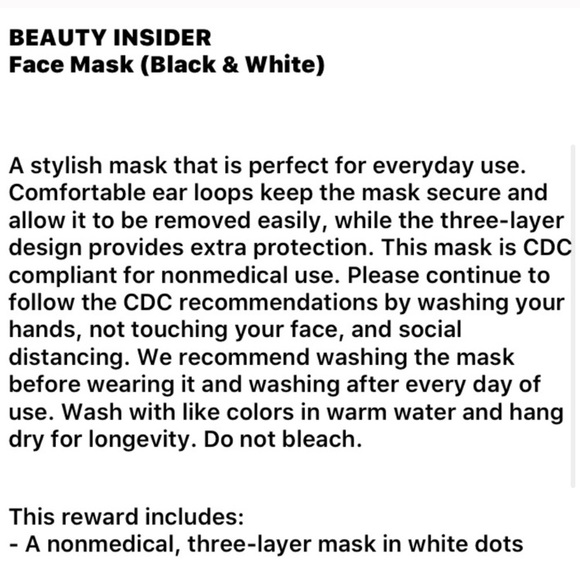 Sephora Polkadot Face Mask (Sealed) - Picture 3 of 5